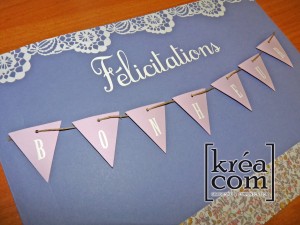 Carte felicitations mariage liberty dentelle