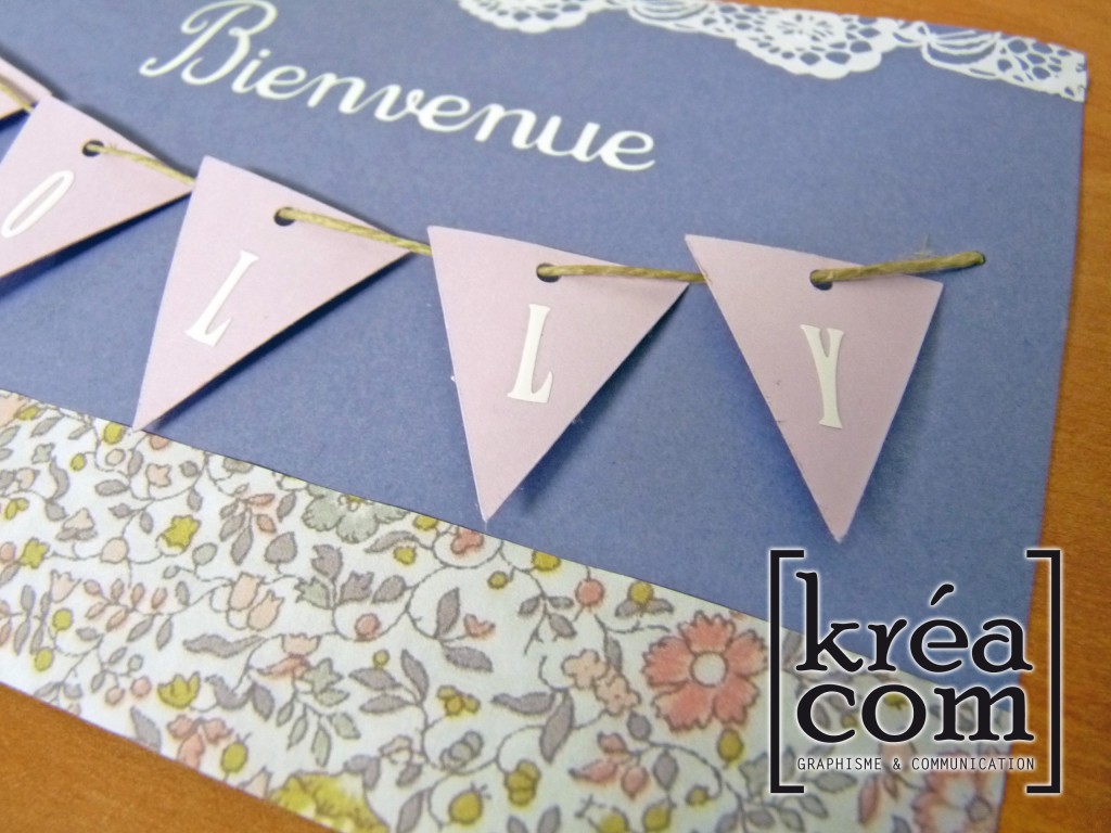 Carte Felicitations Naissance Liberty Dentelle Krea Com